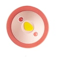 thumbnail image 4 of Cubierta de drenaje de piso desodorizante, desagüe de piso de baño, desodorante, alcantarillado, filtro de tapón de drenaje antiolor, rosa, 4 of 5