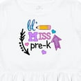 thumbnail image 4 of Inktastic Lil Miss Pre K with Arrows and Hearts Girls Toddler Dress, 4 of 5