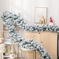 thumbnail image 2 of 1Strand Christmas Snowy Pine Vine Party Balloon Balloon Arch For Photo Backdrop White, 2 of 4