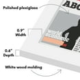 thumbnail image 3 of Americanflat Newspaper Frame - 11x22 Plexiglass Cover Specifically Framing Newspaper Pages - White, 3 of 7