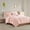 Blush, variant on Twin/Twin XL Shaggy Long Fur Comforter Mini Set