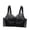 Black, variant on Women's Lace Mesh Bra,Underwire Lingerie with Rhinestone Lace Trim,Soft Daily Intimates for Casual Wear,Sizes 32-40
