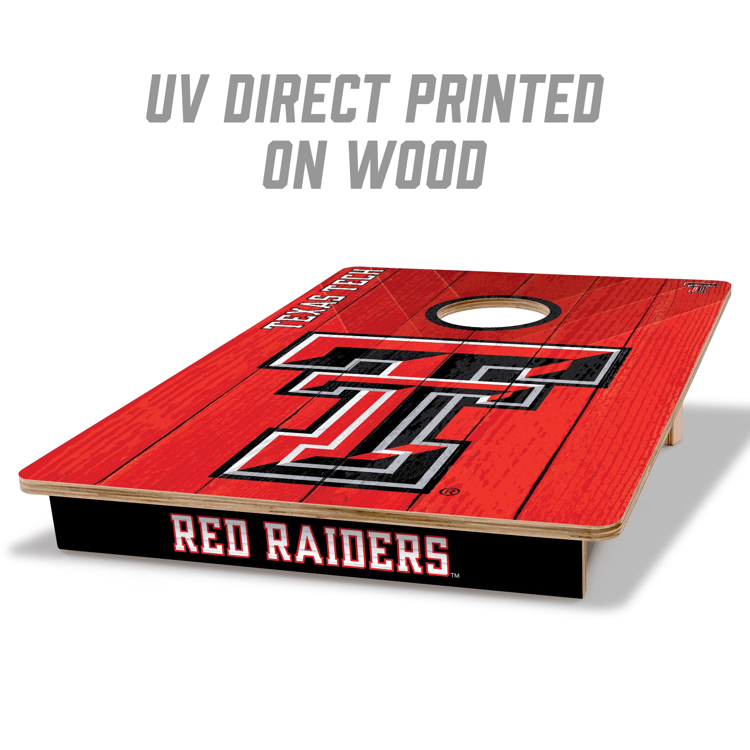 YouTheFan NCAA Texas Tech Red Raiders 2' x 3' Cornhole Game No Bags