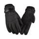 thumbnail image 2 of Guantes de invierno para hombre térmicos para otoño e invierno, guantes de ciclismo con pantalla táctil para Negro, 2 of 9