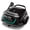 Black & Green, variant on WYBOT A1 Cordless Robotic Pool Cleaner, Automatic Pool Vacuum for Above Ground Pools with 120 Mins, Double Filters, LED Indicator, Charge in 2.5H, 4 Cleaning Modes, Black & Green