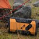 thumbnail image 3 of Radio Radio solar de emergencia portátil con alerta meteorológica AM FM y manivela, cargador de teléfono de 2000 mAh, linterna LED y batería de respaldo JASKFLY, 3 of 9