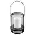 thumbnail image 1 of TFixol Portable Camping Lantern with USB Fast Charging, Dual Light Modes (White/Warm), Candle Flame Effect, Power Bank Function, 2400mAh Battery, IPX4 Waterproof, Compact Design, Black, 1 of 6
