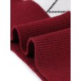 thumbnail image 5 of GRACE & GRANDEUR Women's Plus Size V Neck Sleeveless Pullover Knit Sweater Vest 4X Burgundy, 5 of 6