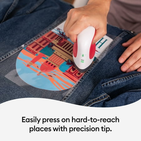 Cricut EasyPress Mini, Raspberry - Compact Handheld Heat Press Machine