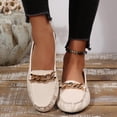 thumbnail image 5 of Crunowin Women's Round Toe Soft Sole Flat Shoes, Versatile Style Solid Color Fashionable Casual Spring/Summer Trendy Comfortable Footwear Beige 9.5, 5 of 9