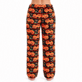 thumbnail image 4 of Just Love Women's Plush Pajama Pants - Cozy Lounge Sleepwear (Black - Halloween Pumpkin, X-Small), 4 of 8
