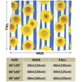 thumbnail image 3 of Fuzzy Throw Blanket 350 GSM Fleece Ultra-Soft Microfiber Blanket for Adults Kids Gift Couch, Sofa, Bed Sunflower 50"x40", 3 of 3