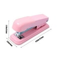 thumbnail image 3 of Dvruxg Mini Stapler – Multi-Functional Office Stapler with Comfort Grip – Easy Press, 1-Finger Operation(Pink), 3 of 4