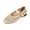 Beige, variant on Woven Mesh Round Toe Hollow Out Ballet Flats for Women Buckle Strap Dress Casual Flat Shoes for Daily Outdoor and Summer Wear Brown 37