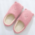 thumbnail image 6 of Women's Fuzzy -on Slippers Soft Comfy Memory Foam Indoor House Shoes, 6 of 7