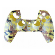 PS5 Controller Skin,Water Transfer Printing Silicone Thickened Cover Skin Case for PS5 Dualsense Controller,Soft Rubber Case for PS5 Wireless Controller with Thumb Grip Caps