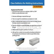 Clear Ballistics - 20% BALLISTIC GELATIN NATO BLOCK (16 × 6 × 6 in)