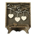 thumbnail image 1 of Personalized Family Sign for Mom Custom Wooden Tree Frame Engraved Wood Plaques Decor Mother'S Day Gifts,F, 1 of 5
