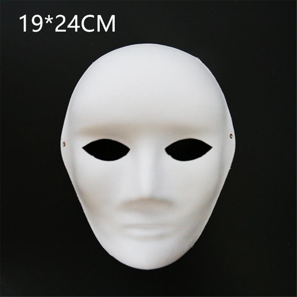 Paper Pulp Mask Thickened DIY Environmentally Friendly Paper Pulp Mask Halloween Dance ...