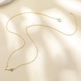 thumbnail image 6 of Heartbeat Lifeline Pendant Necklace for Women 925 Sterling Silver 14K Gold Plated Cute Blue Love Heart CZ Life Line Charm Chain Pulse Jewelry Wedding Halloween Birthday Jewelry Gifts for Her, 6 of 7