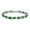 Green, variant on Green Tennis Bracelets For Women Multiple Colors Bracelets Birthstone Bracelets Silver Bracelets Charm Fine Jewelry Birthday Jewelry For Women As Christmas Gifts