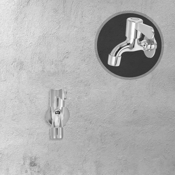 LOLIPPYY Patio Sink Faucet Copper Alloy Modern Style 1Pack for Outdoor