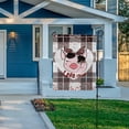 thumbnail image 7 of GZHJMY Garden Flag Double Sided Cute Piggy with Bow, Fade Resistant Yard Flag Durable Banner Indoor Outdoor Home Decor 12x18 Inch Yard Flags, 7 of 7