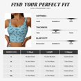 thumbnail image 2 of Sports Bra For Women, Cartoon Cool Shark_B Sports Bras For Women High Support, Workout Tank Tops Woman With Removable Cups, 2 of 8