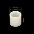 thumbnail image 2 of Uxcell Round Spacer Washer Set, 50 Pcs 10.5mm ID, 13mm OD, 12mm Length for M10 Screws, 2 of 5