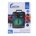 thumbnail image 2 of Bocina Bluetooth 8 JACOM Con Luz RGB Multifuncional Radio FM Auxiliar, 2 of 3