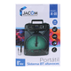 thumbnail image 2 of Bocina Bluetooth 8 JACOM Con Luz RGB Multifuncional Radio FM Auxiliar, 2 of 3