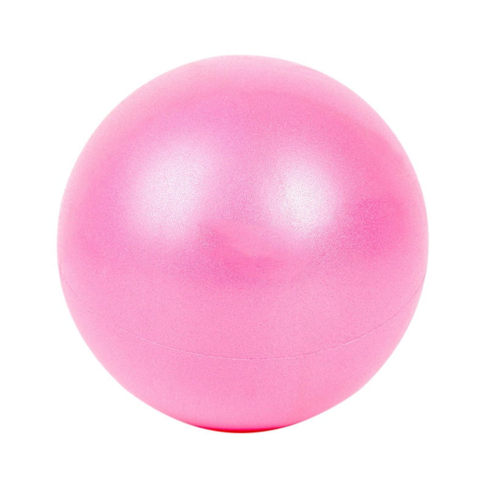 Ame Yoga Balls Small PVC Inflatable Balance Fitness Gymnastic Accessory With Plug For Children Pregnant Woman, 9.84", 3 Colors, Balance Ball Small