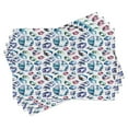 thumbnail image 1 of Ambesonne Watercolor Place Mats Set of 4, Diamond Gems Bridal, Standard Size, Multicolor, 1 of 6