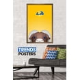 thumbnail image 2 of NFL Los Angeles Rams - S. Preston Mascot Rampage Wall Poster, 22.375" x 34", Framed, 2 of 3