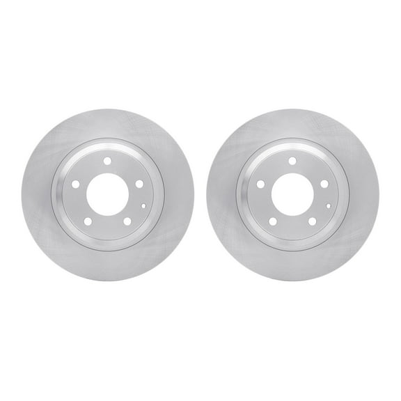 Dynamic Friction Company Rear Brake Rotors 6002-80044