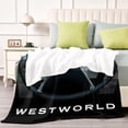 thumbnail image 4 of Westworld anti-pilling, suave, ligera, esponjosa y acogedora de lujo para hogar y cocina – Perfecta para niños y adultos,70X110cm, 4 of 6