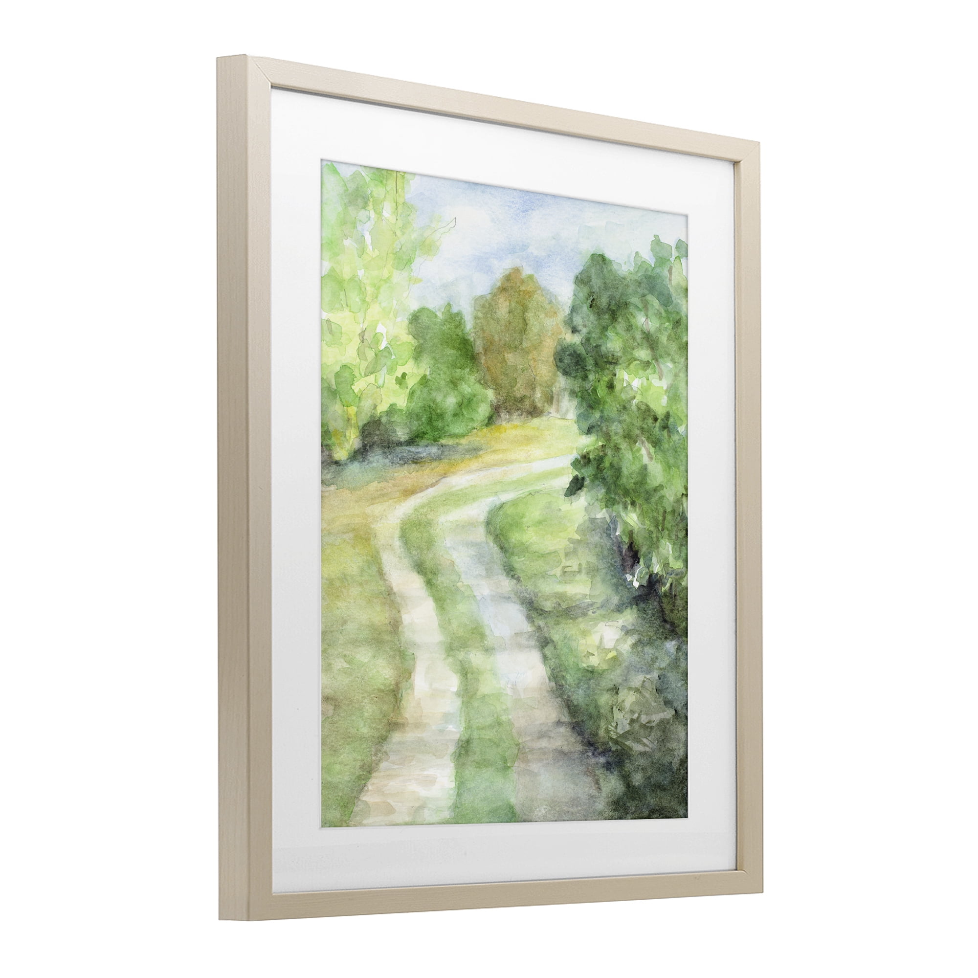 Stupell Industries Around The Bend Birch Framed Print Under Glass, design by Lanie Loreth