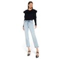 thumbnail image 5 of Kancan - Mid-Rise Cropped Straight Leg Jeans (27" Inseam) - KC20063M, 5 of 8