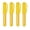 Yellow, variant on Stcellnmex 4 Pack Yellow Erasable Tailors Chalk Fabric Marker Pencils For Quilting Sewing Crafting Supplies 0.6 x 4.13 Inch