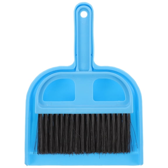 Ferencaa 1 Set Hamster Cage Mini Broom and Mini Dustpan Small Animal Cage Cleaning Broom