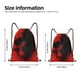 thumbnail image 2 of Fotbe Minimalist Skull Red Bolsa Mochila con Cordón Estampada, Bolsa de Gimnasio Deportiva, Bolsa Cinch, Bolsa con Cordón para Hombres y Mujeres-Medium, 2 of 6