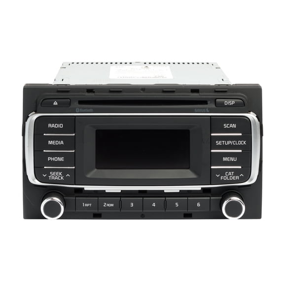 Restored 2016-17 Kia Rio AM FM Receiver MP3 Sirius XM Single-Disc CD Player 96170-1W960CA (Refurbished)