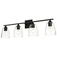 thumbnail image 2 of Living District Harris 4 Light Black And Clear Bath Sconce, 2 of 6