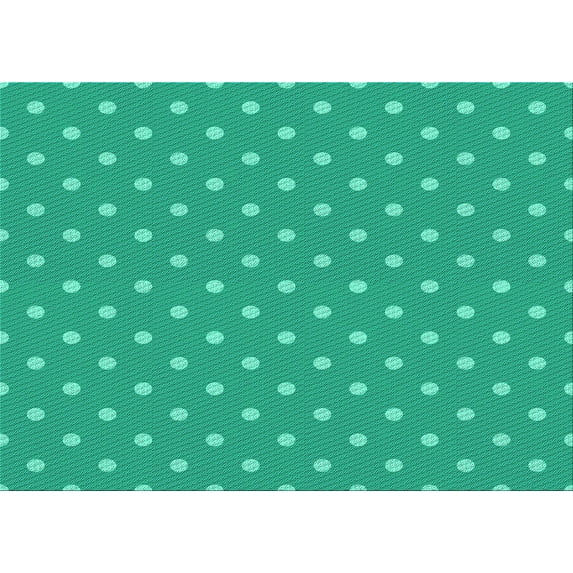 Ahgly Company Indoor Rectangle Patterned Medium Spring Green Area Rugs, 2' x 4'