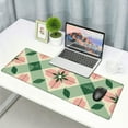 thumbnail image 6 of nygtbtfer Green Checkerboard and Flower Preppy Small Mouse Pad ,Washable Cloth Mousepad for Office Laptop Computer,Non-Slip Rubber Base Mouse Pads for Wireless Mouse,Gifts for Teen Girls 31.5x11.8 in, 6 of 6