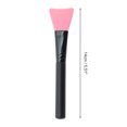 thumbnail image 4 of Unique Bargains 1 Pc Lightweight Small Flat Head Facial Mask Brush Pink, 4 of 5