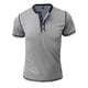 thumbnail image 4 of pstuiky Camisas de manga corta para hombre, Camiseta de manga corta con cuello en V para hombre, informal, holgada y ventilada ropa de hombre xl, 4 of 6