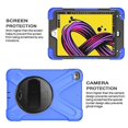 thumbnail image 5 of Shockproof Colorful Silicone + Pc Protective Case With Holder Shoulder Strap Hand Strap For Ipad Mini 4 / Mini, 5 of 5