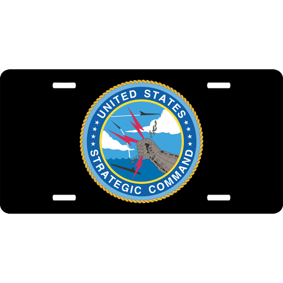 U.S. Air Force Strategic Command License Plate
