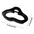 thumbnail image 3 of Fiudx Pinza Grande para El Pelo, Accesorio de Fijación Fuerte, Peinados Elegantes, Comodidad Durante Todo El Día, Ideal para Fiestas Deportivas, Uso Informal, Ideal para Mujeres, Adolescentes y Niñas, 3 of 3
